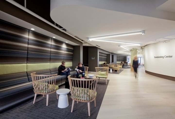 由 SkB Architects 设计的微软办公室，剑桥 – 马萨诸塞州