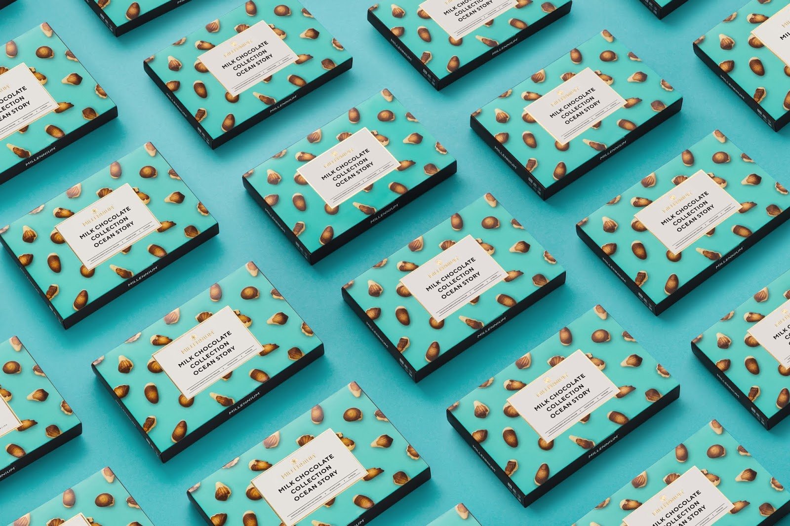 Fabula Branding 的千禧年巧克力包装