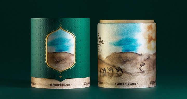 Mirage 阿拉比卡咖啡概念由 Karen Gevorgyan、Armenak Grigoryan 和 Maria Gevorgyan 设计