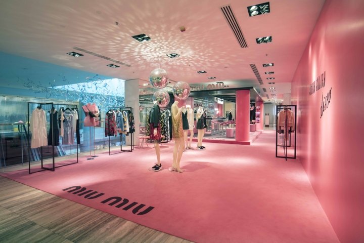 Miu Miu Disco 快闪店，香港