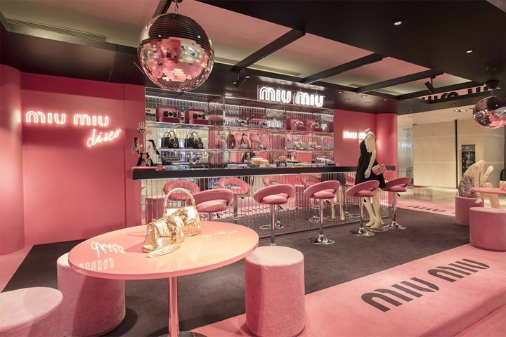Miu Miu Disco 快闪店，香港