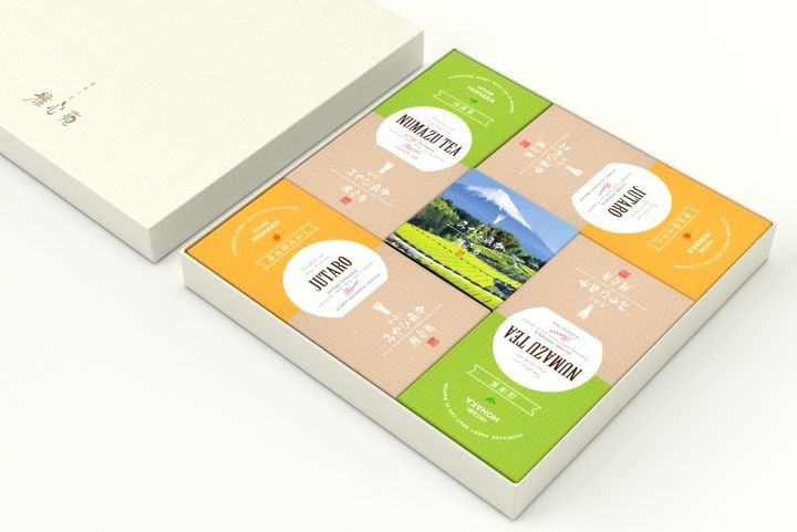 Miyabi Monaka 威化蛋糕包装由 Latona Marketing Inc. 设计