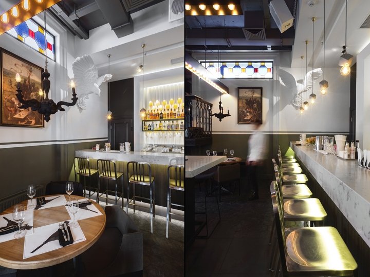 Insight Studio 的“Mockingbird”酒吧，明斯克 – 白俄罗斯