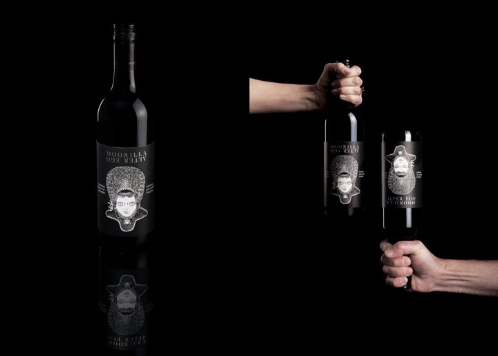 MONA 设计的 Moorilla Alter Ego 葡萄酒标签