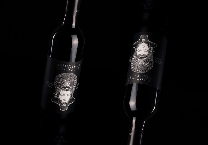 MONA 设计的 Moorilla Alter Ego 葡萄酒标签