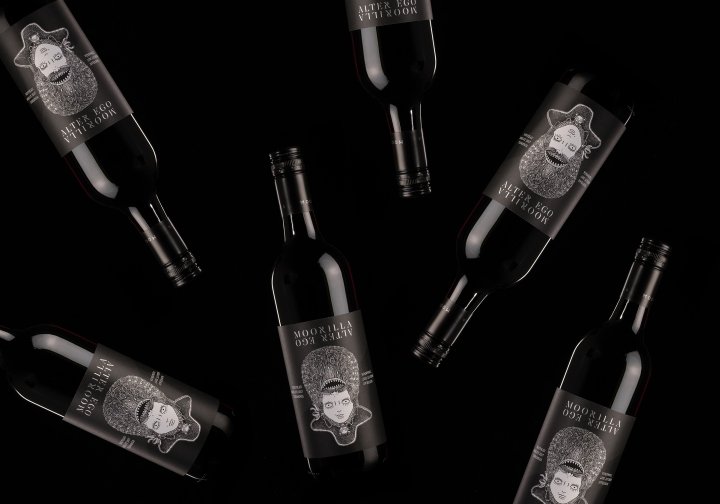 MONA 设计的 Moorilla Alter Ego 葡萄酒标签