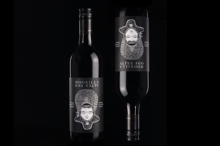 MONA 设计的 Moorilla Alter Ego 葡萄酒标签