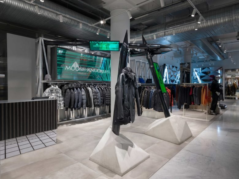 Adam 和 Youngson 在伦敦为对抗性加拿大户外品牌 Moose Knuckles 打造七大罪运动