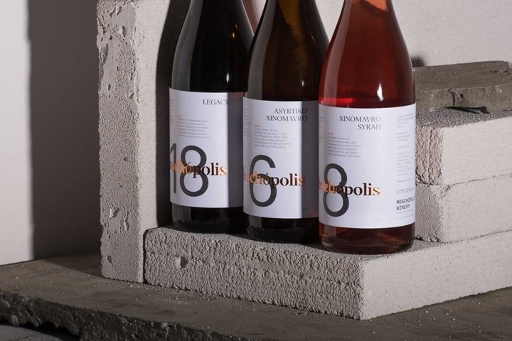 莫斯科波利斯 (Moschopolis) 葡萄酒包装由 The Birthdays Design 设计