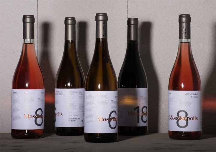 莫斯科波利斯 (Moschopolis) 葡萄酒包装由 The Birthdays Design 设计