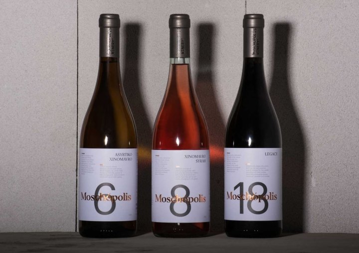 莫斯科波利斯 (Moschopolis) 葡萄酒包装由 The Birthdays Design 设计