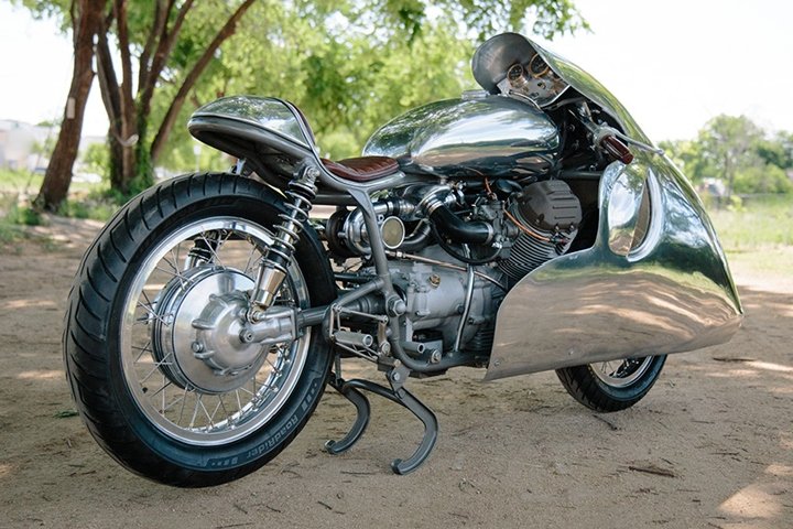 Craig Rodsmith 设计的 Moto Guzzi 垃圾箱赛车 Craig Rodsmith 设计的 Moto Guzzi 垃圾箱赛车