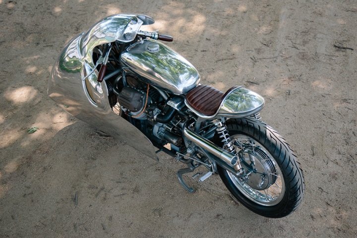 Craig Rodsmith 设计的 Moto Guzzi 垃圾箱赛车 Craig Rodsmith 设计的 Moto Guzzi 垃圾箱赛车