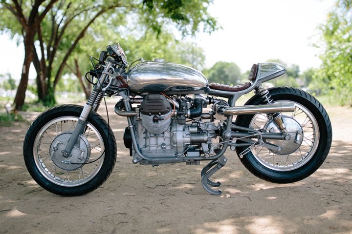 Craig Rodsmith 设计的 Moto Guzzi 垃圾箱赛车 Craig Rodsmith 设计的 Moto Guzzi 垃圾箱赛车