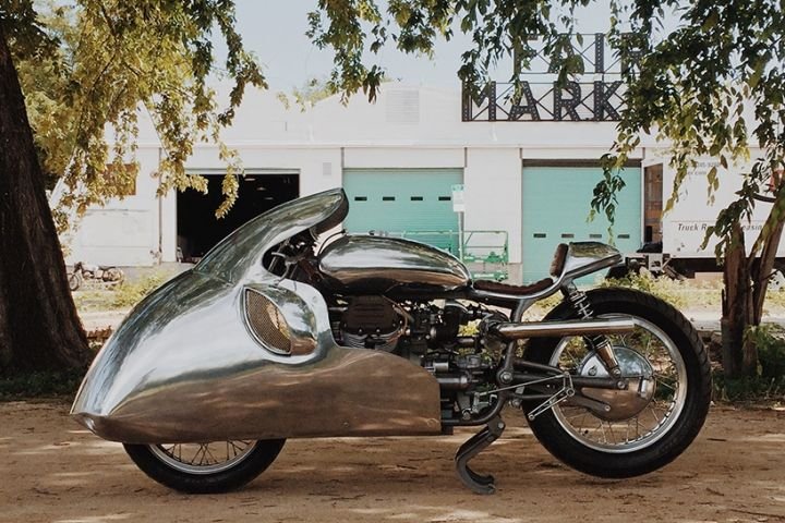 Craig Rodsmith 设计的 Moto Guzzi 垃圾箱赛车 Craig Rodsmith 设计的 Moto Guzzi 垃圾箱赛车