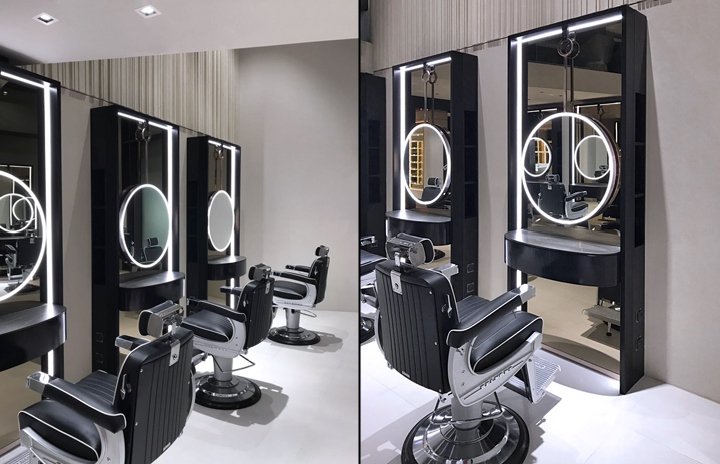 Mrs B 沙龙，由 Pallavi Dean Interiors 设计，迪拜 – 阿联酋