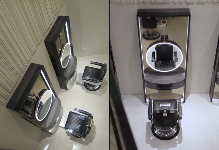 Mrs B 沙龙，由 Pallavi Dean Interiors 设计，迪拜 – 阿联酋