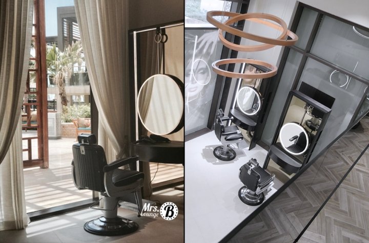 Mrs B 沙龙，由 Pallavi Dean Interiors 设计，迪拜 – 阿联酋