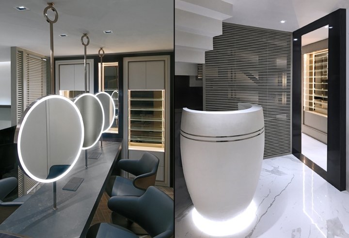 Mrs B Salon 由 Pallavi Dean Interiors 设计，迪拜 – 阿联酋