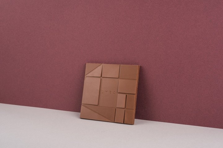 NAŠA LYRA 巧克力包装，​​作者：Michal Slovák