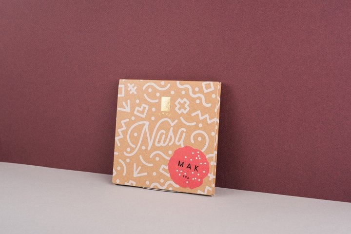 NAŠA LYRA 巧克力包装，​​作者：Michal Slovák