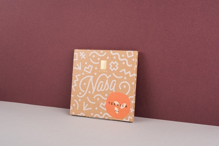 NAŠA LYRA 巧克力包装，​​作者：Michal Slovák