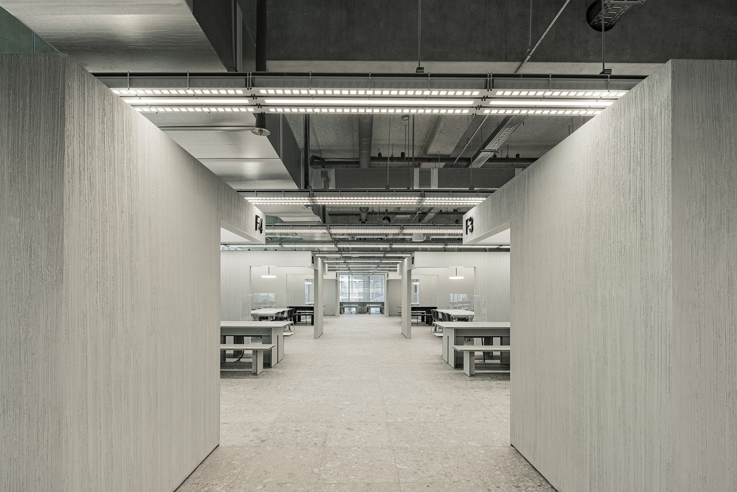 NAVER 1784 餐厅和咖啡厅，由 Betwin Space Design 设计