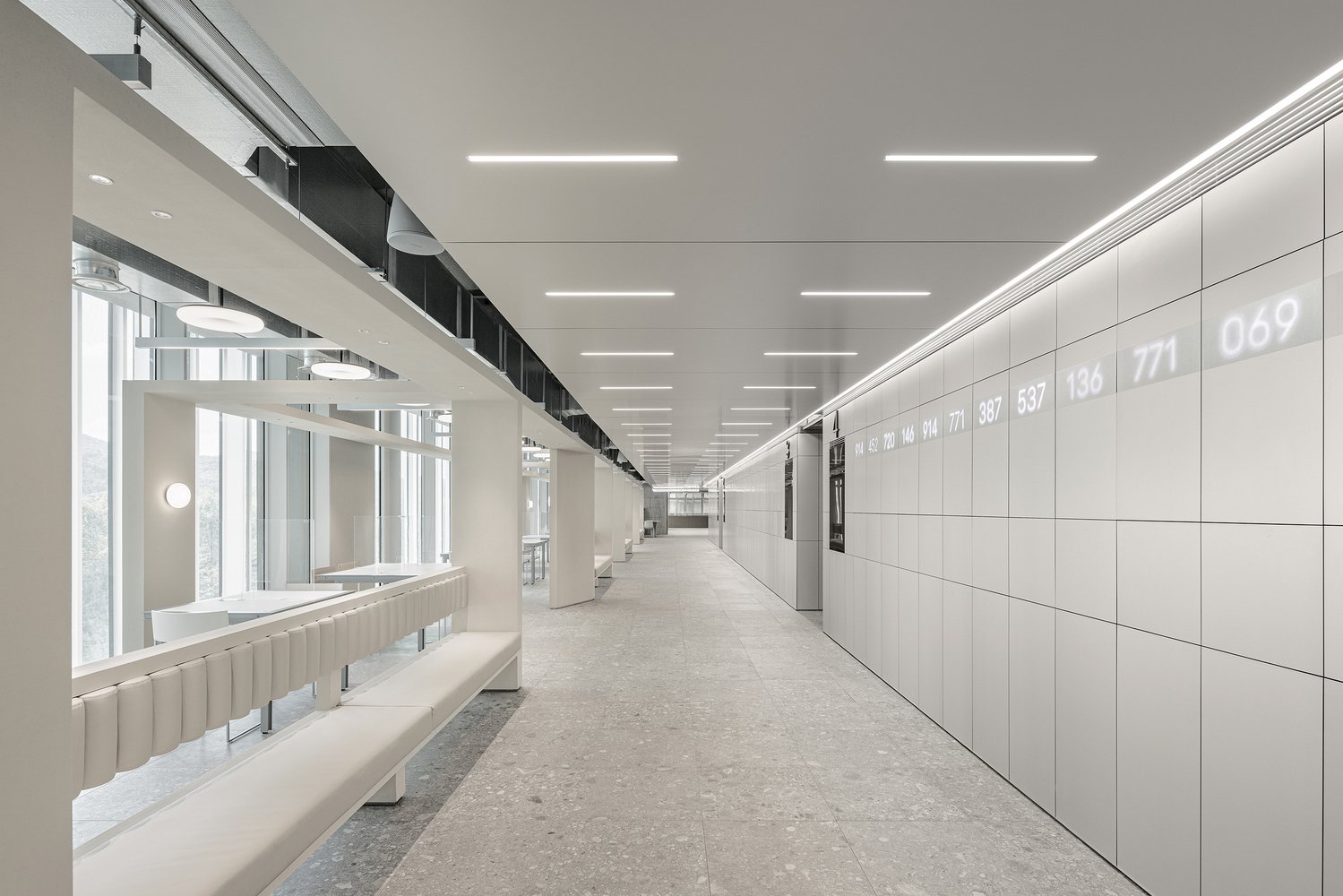 NAVER 1784 餐厅和咖啡厅，由 Betwin Space Design 设计