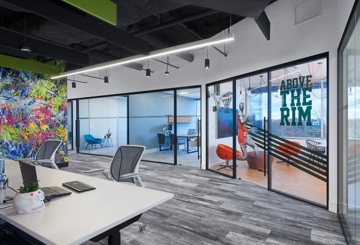 OTJ Architects 设计的 NIKA 办公室,马里兰州罗克维尔 OTJ Architects 设计的 NIKA 办公室,马里兰州罗克维尔