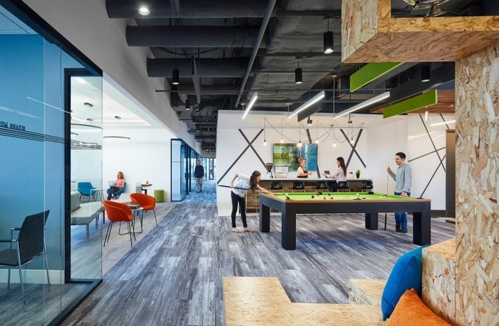 OTJ Architects 设计的 NIKA 办公室,马里兰州罗克维尔 OTJ Architects 设计的 NIKA 办公室,马里兰州罗克维尔