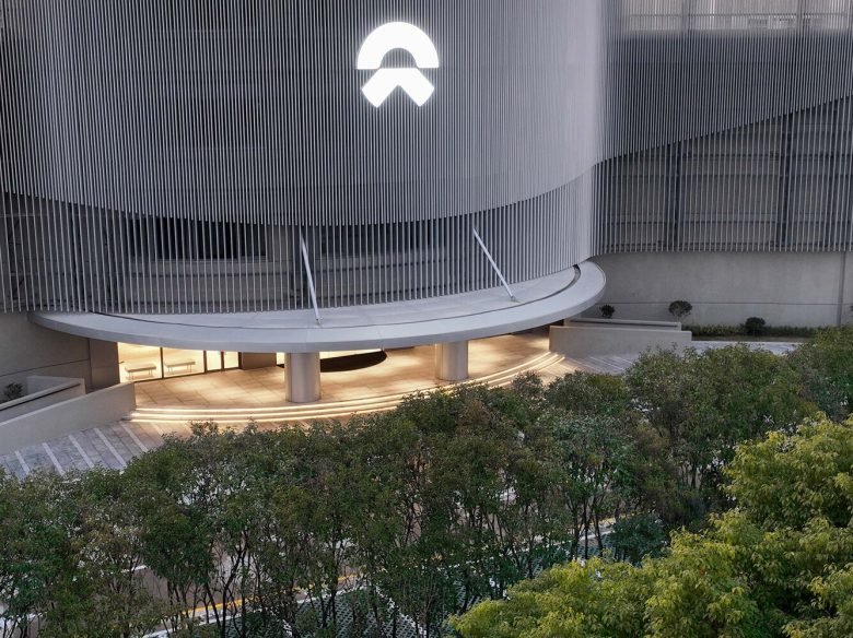 NIO 交付中心，由 Kokaistudios 设计