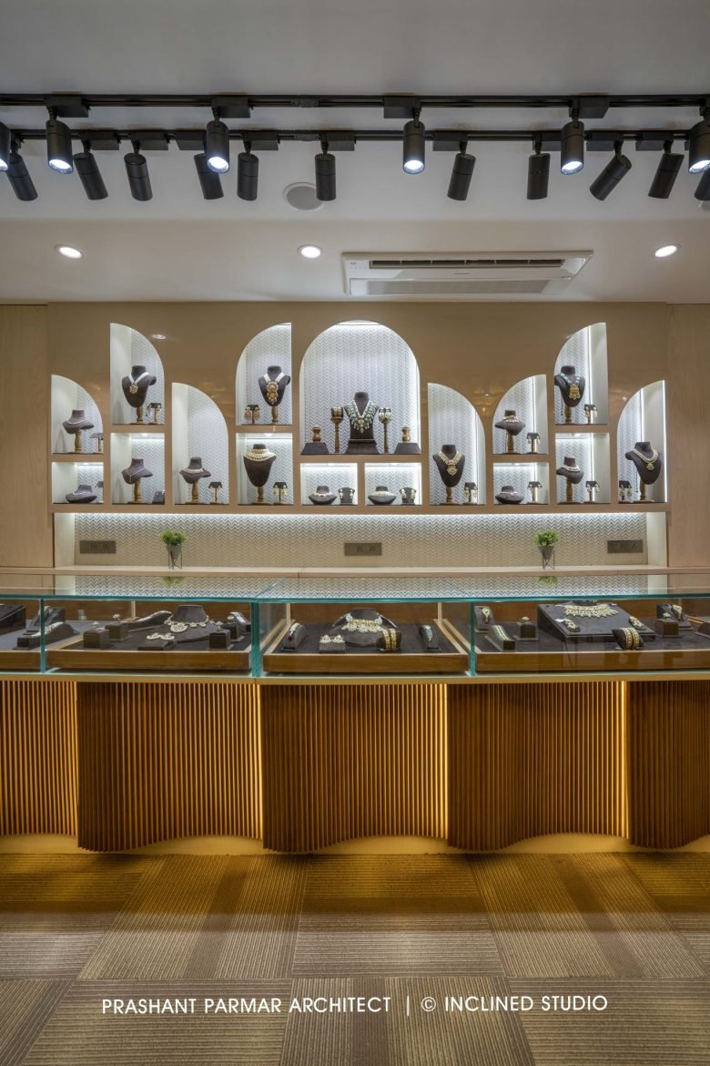 C.G. 的珠宝精品店设计路在艾哈迈达巴德。