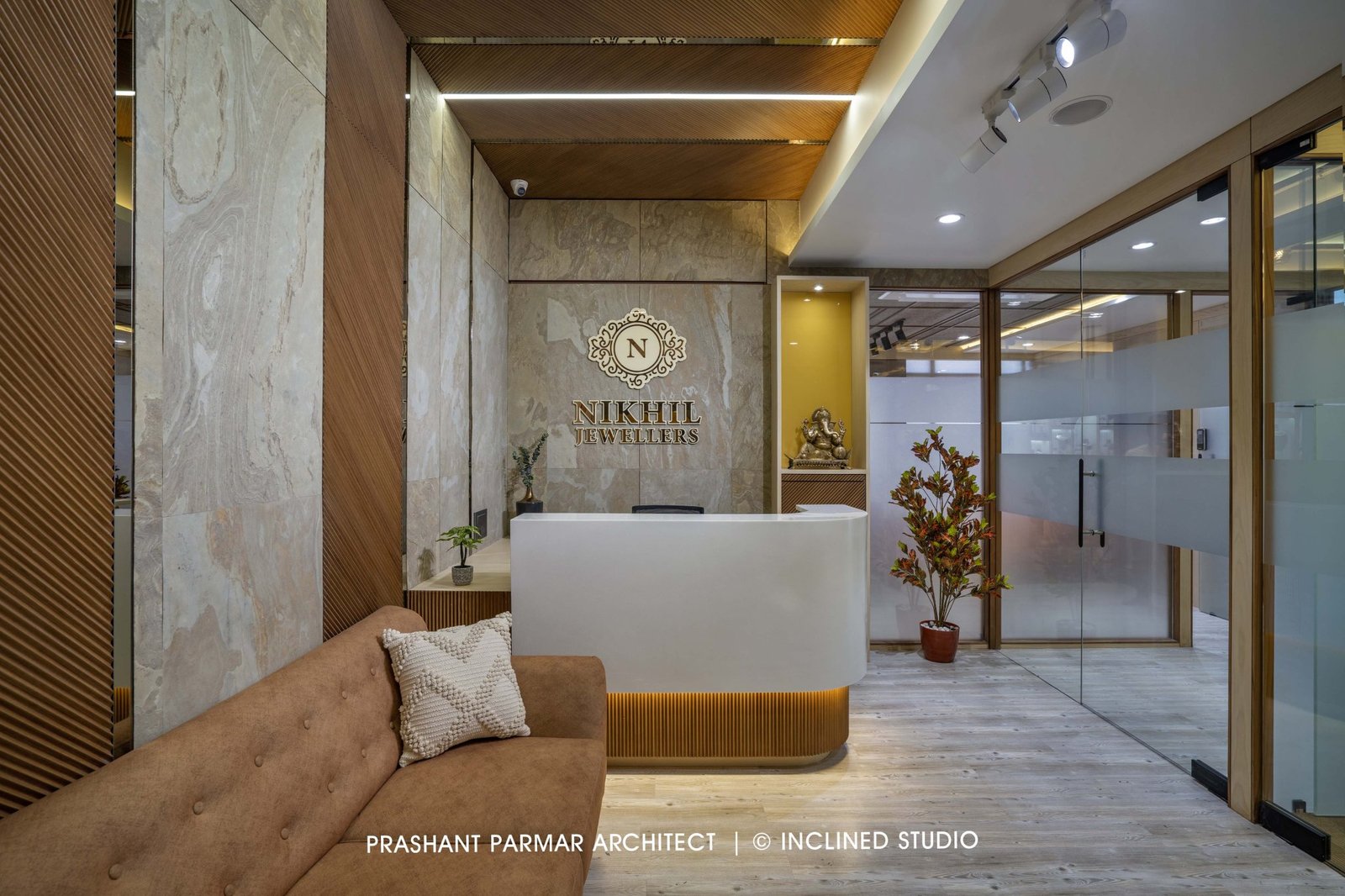 C.G. 的珠宝精品店设计路在艾哈迈达巴德。