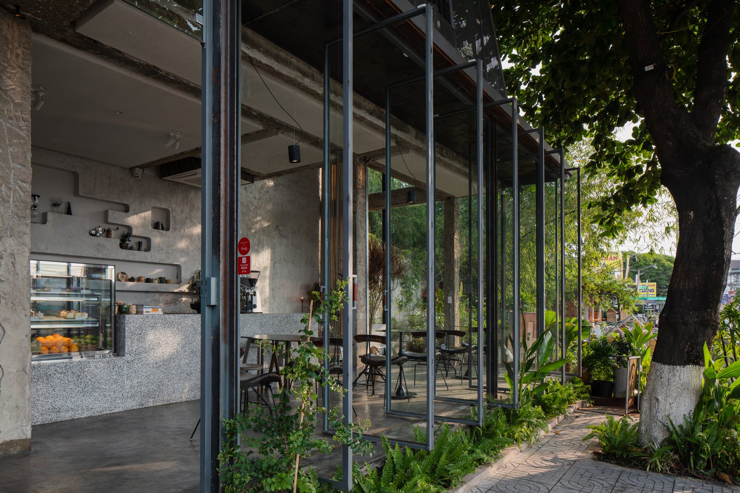 NOMAD 咖啡由 A + H 建筑师设计