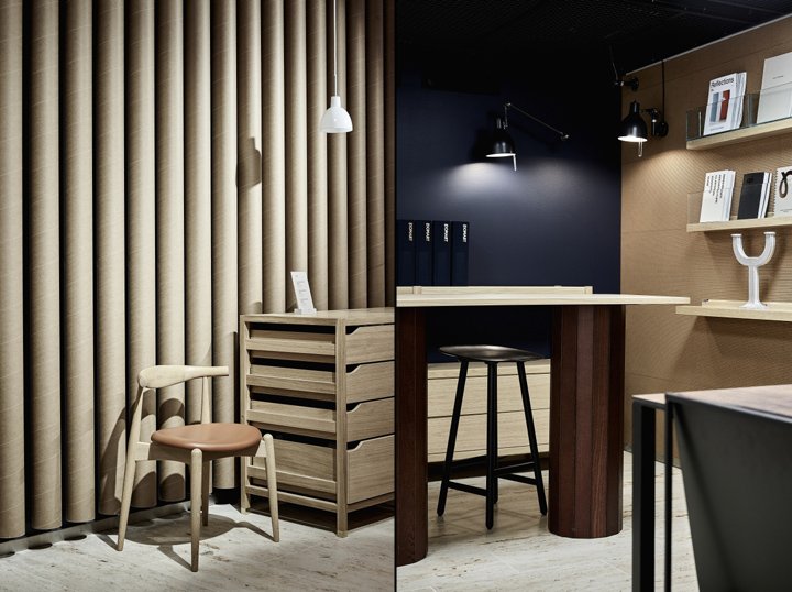 NOMART 展厅由 Kuudes 设计，赫尔辛基 – 芬兰