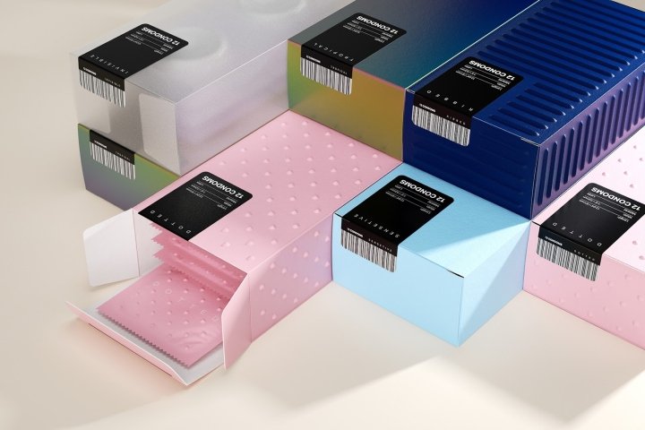 Naked Senses 包装由 Maksim Arbuzov 设计