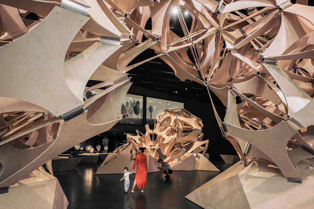 由 Art+Com Studios 和 Schiel Projekt 设计的 Futurium 的 Neo-Natur