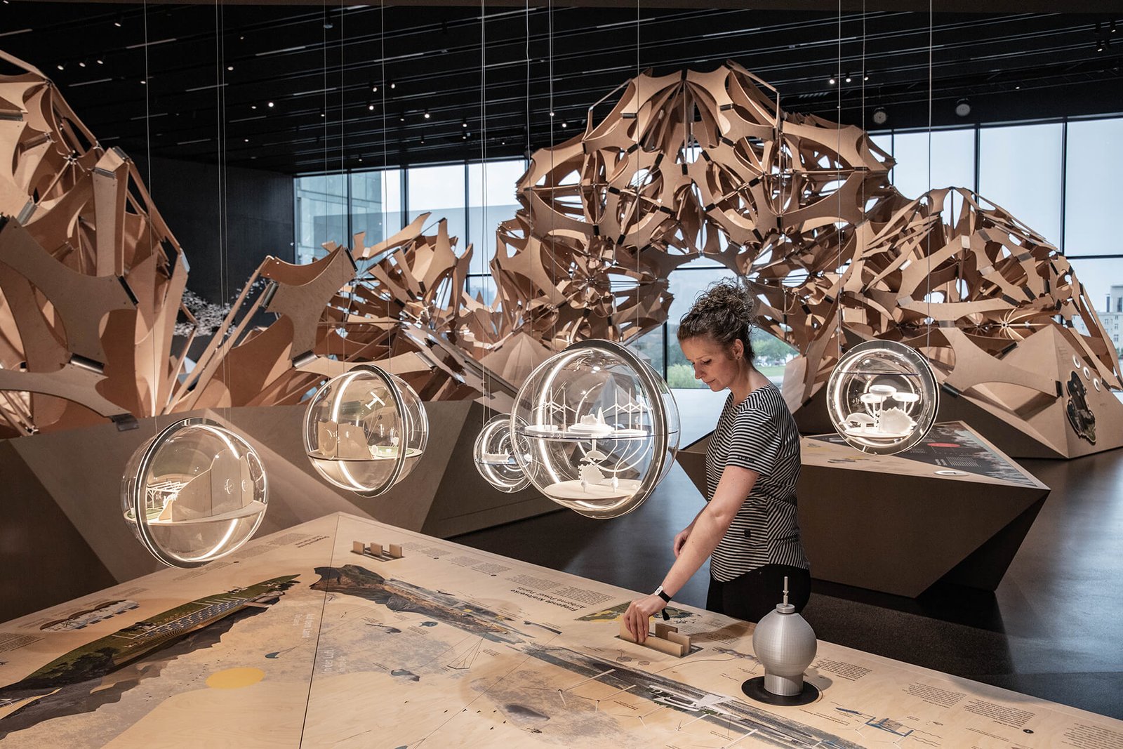 由 Art+Com Studios 和 Schiel Projekt 设计的 Futurium 的 Neo-Natur