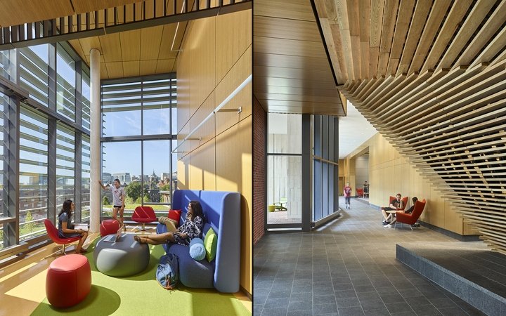 新大学宿舍由 Bohlin Cywinski Jackson 设计，费城 - 宾夕法尼亚州