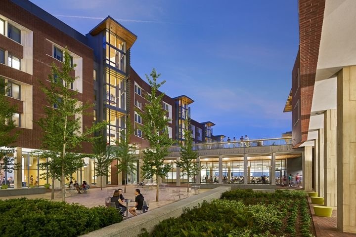 新大学宿舍由 Bohlin Cywinski Jackson 设计，费城 - 宾夕法尼亚州