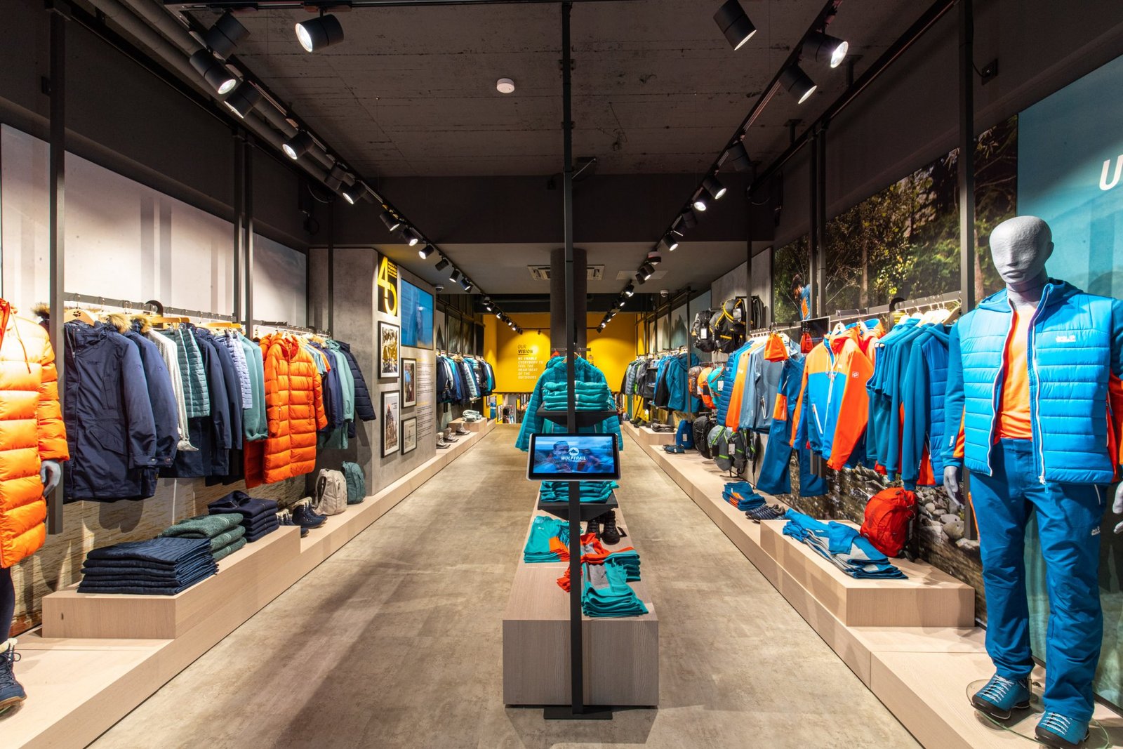 Jack Wolfskin 的新店面设计