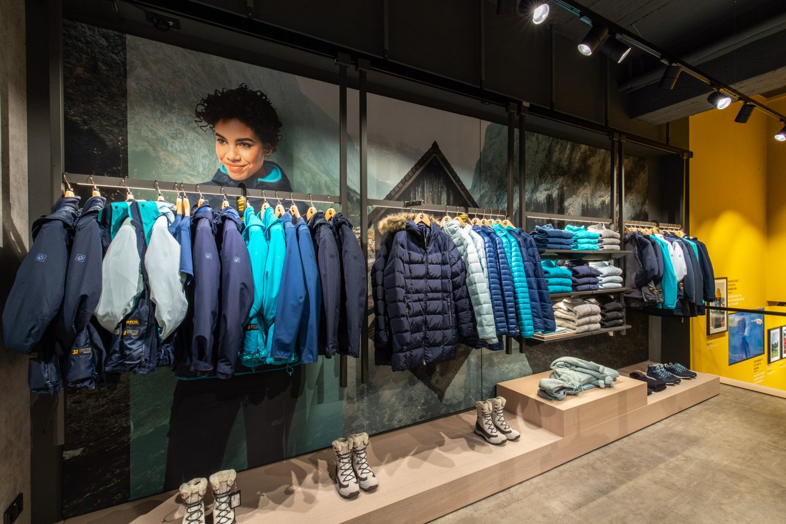 Jack Wolfskin 的新店面设计