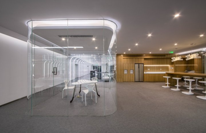 和吉设计的尼斯薄膜技术办公室，中国深圳