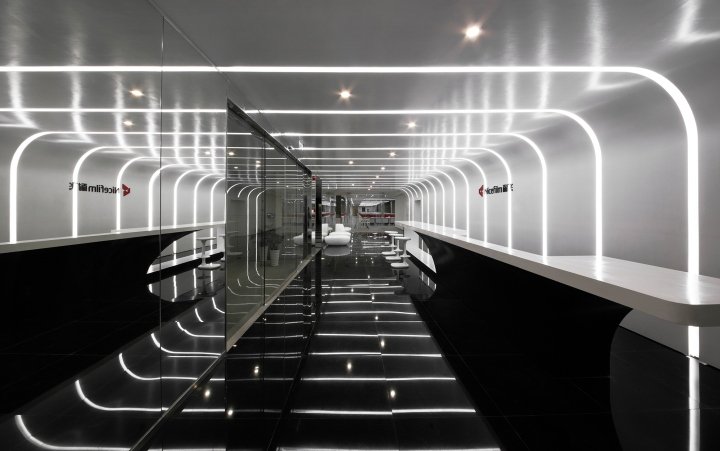 和吉设计的尼斯薄膜技术办公室，中国深圳