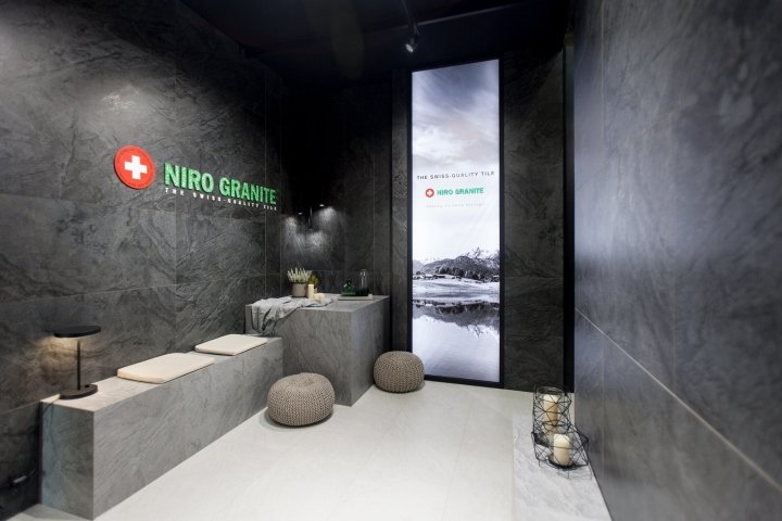 Niro Ceramic Group 展位由 VXLAB 在 Cersaie 2017 设计