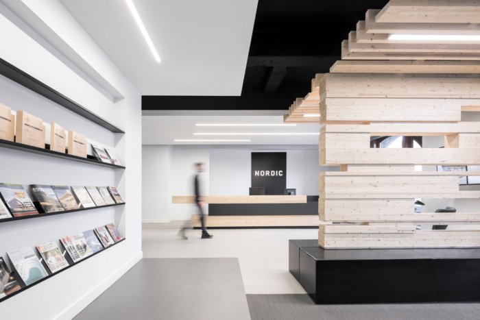 KIVA DESIGN + ARCHITECTURE 的北欧结构办公室