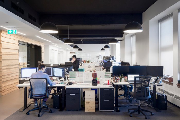 KIVA DESIGN + ARCHITECTURE 的北欧结构办公室