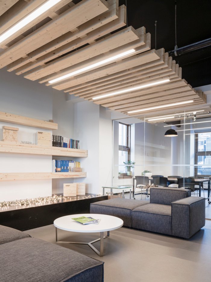 KIVA DESIGN + ARCHITECTURE 的北欧结构办公室