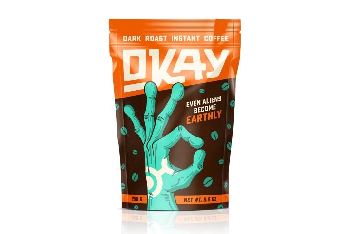 OKAY 咖啡包装由 Formascope 设计