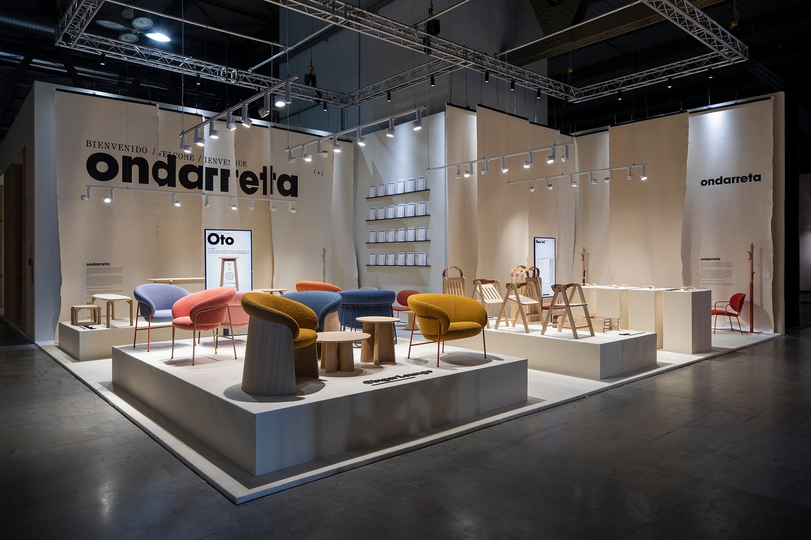 2022 年米兰国际家具展 Ondarreta 展位设计